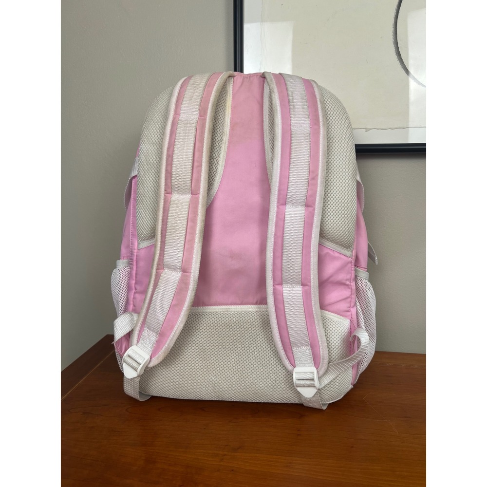 Nfinity Cheer Backpack Pink White Rhinestone Logo with Removable Pouch Kids - Picture 3 of 13